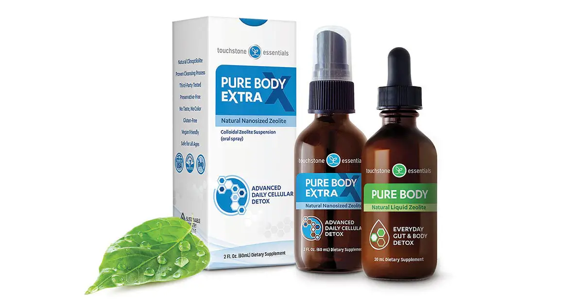 Zeolite Detox Pack with Pure Body and Pure Body Extra